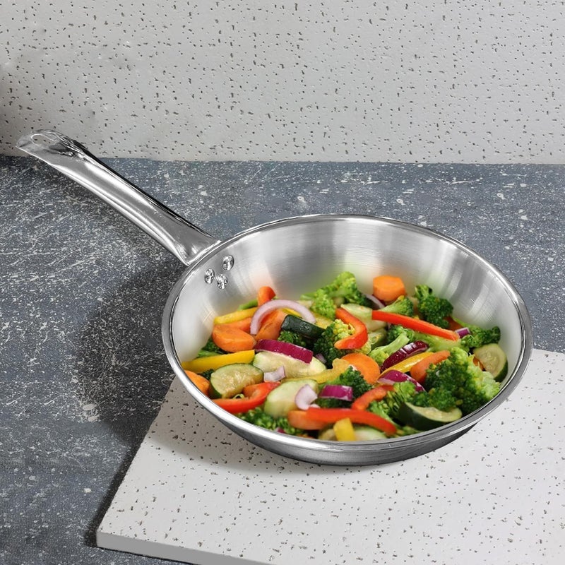 Vinod Smart Triply Frypan with Lid 28cm - Image 1